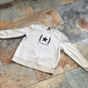 Banana Republic Cream Sweatshirt